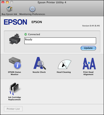 epson printer utility 4